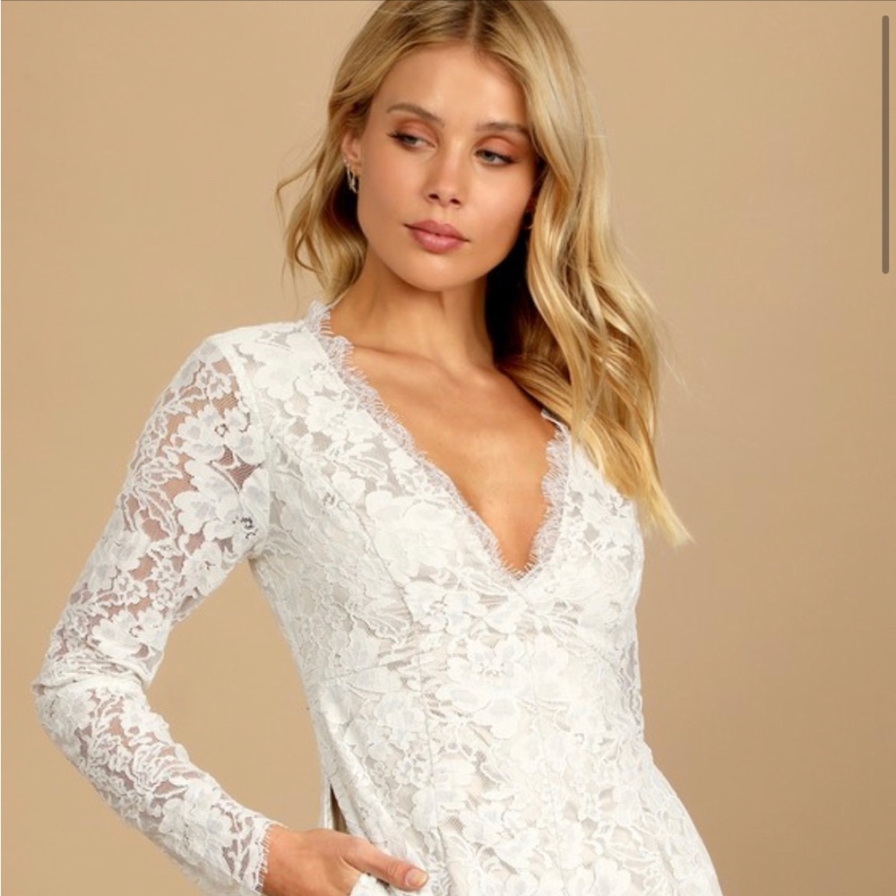 New with tags Lulus lace romper
